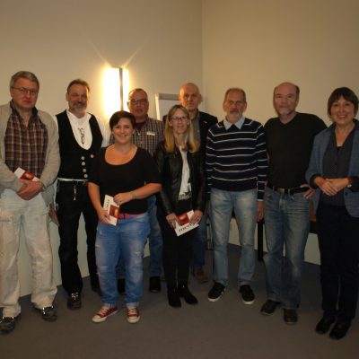 von links: Hermann Rosenbaum, Antonius Rehnen, Raissa Wischnewski, Holger Focken, Reinhilde Bauken-Wittstruck, Detlef Irmer, Karl-Heinz Semprecht, Frank Hildebrandt, Maria Niemann